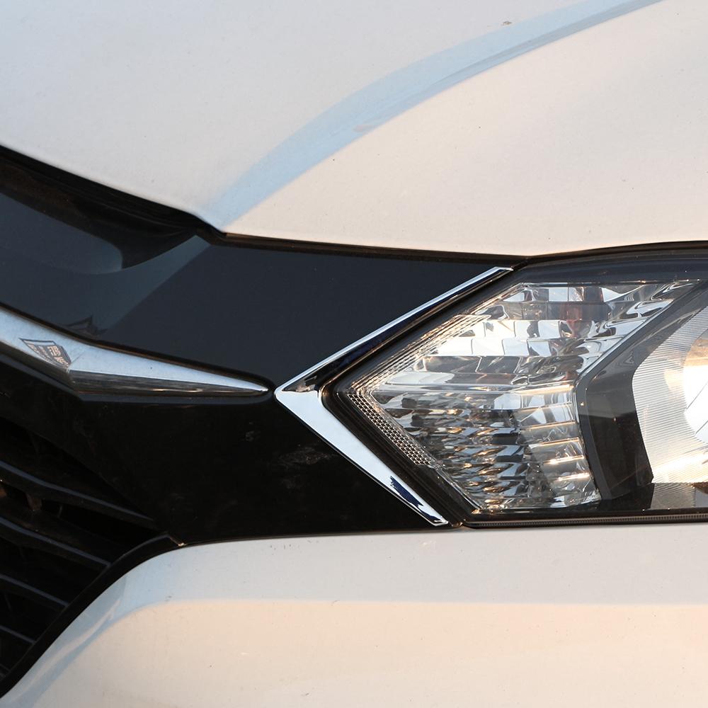 ABS Chrom Auto Scheinwerfer Zierleisten für Honda HR-V HRV Vezel 2014 2015 2016 2017 2018 2019 Scheinwerfer Dekoration Aufkleber