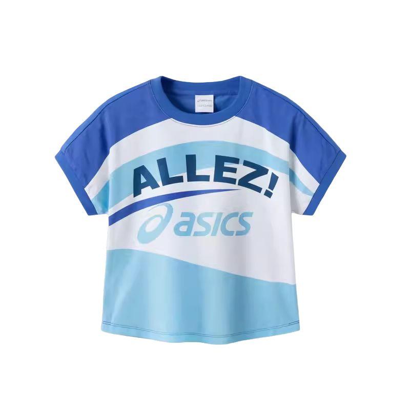 Asics T Shirt SS24 1406 Blue Children Aged 3 7 Years Old 332241173040-1406 105