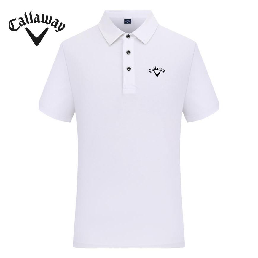 

Callaway 2025 Лето Вышивка Гольф Бизнес Отдых Спорт Новая Кислород Хлопок Воздухопроницаемая Рубашка Поло XS