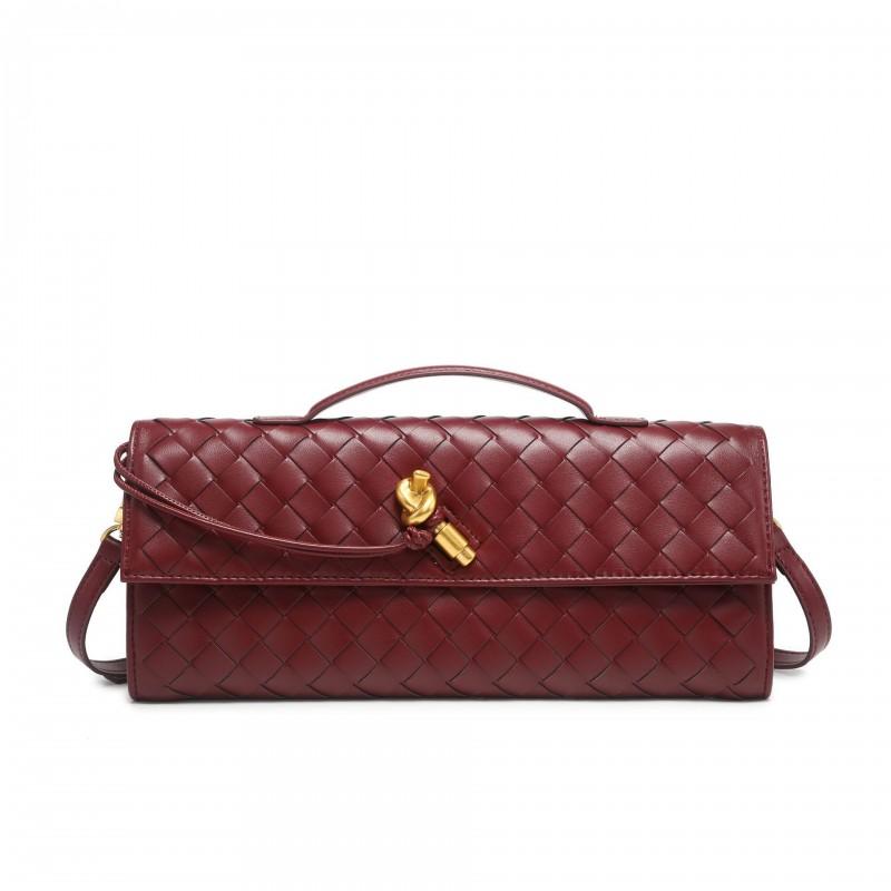 2026 Handmade Woven Crossbody Bag Clutch Purse Versatile Fashion Daily Use