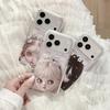 Anti-Fall Cartoon Rhinestone Phone Case for iPhone 15, 16, 17 Pro Max