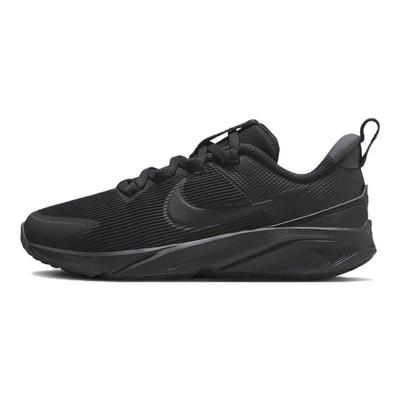 Star Runner 4 PS Triple Black Detské tenisky Antracitové DX7614-002