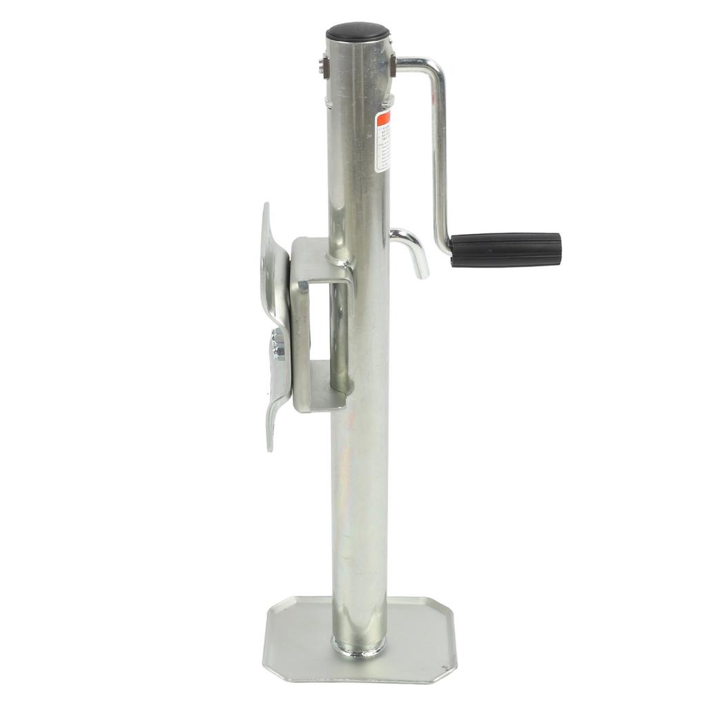 1200lbs Adjustable Trailer Jack with Wheel Side Rotation Handle Swivel Trailer Tongue Jack for ATV UTV Yacht Trailers
