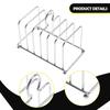 Bread Loaf Stand Toast Rack Holder Storage Bookshelf Grid Cooling Station Baking Shelf for