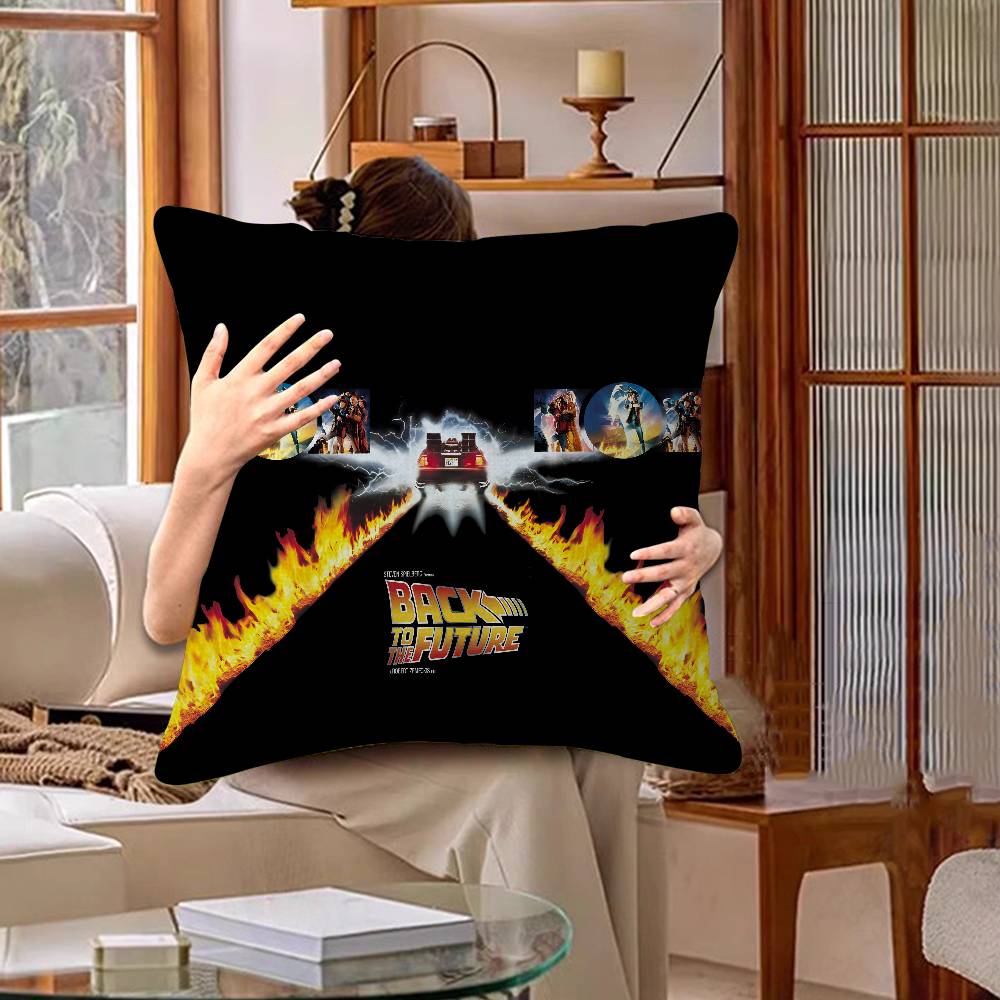 Movie BBack To The Future Cushion Cover Decorative Pillow Sofa Home Decor case pillow cases