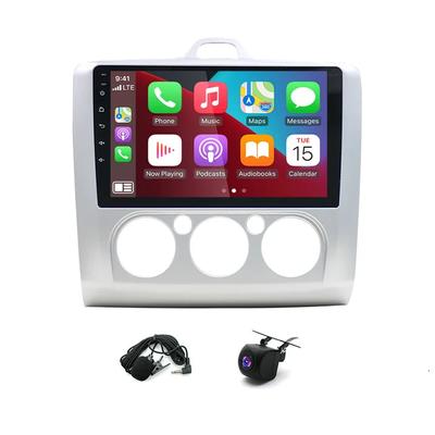 Car Stereo GPS Navigation For Wireless CarPlay Android Auto 9in Car Radio Android 13 2+32G For Ford Focus MK2 MK II 2004-2011