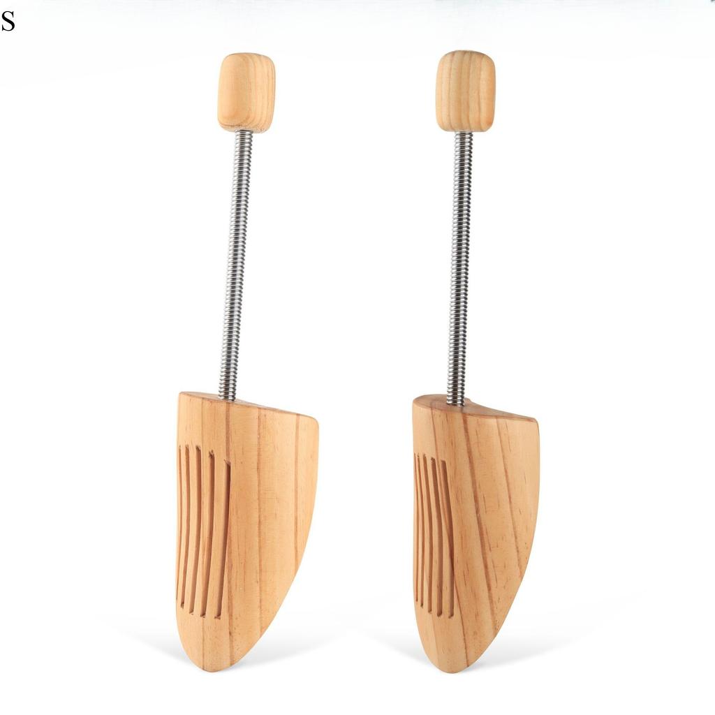 1Pair Shoe Last Anti-wrinkle Pine Shoe Expander Eucalyptus Setting Artifact Lotus Shoe Support