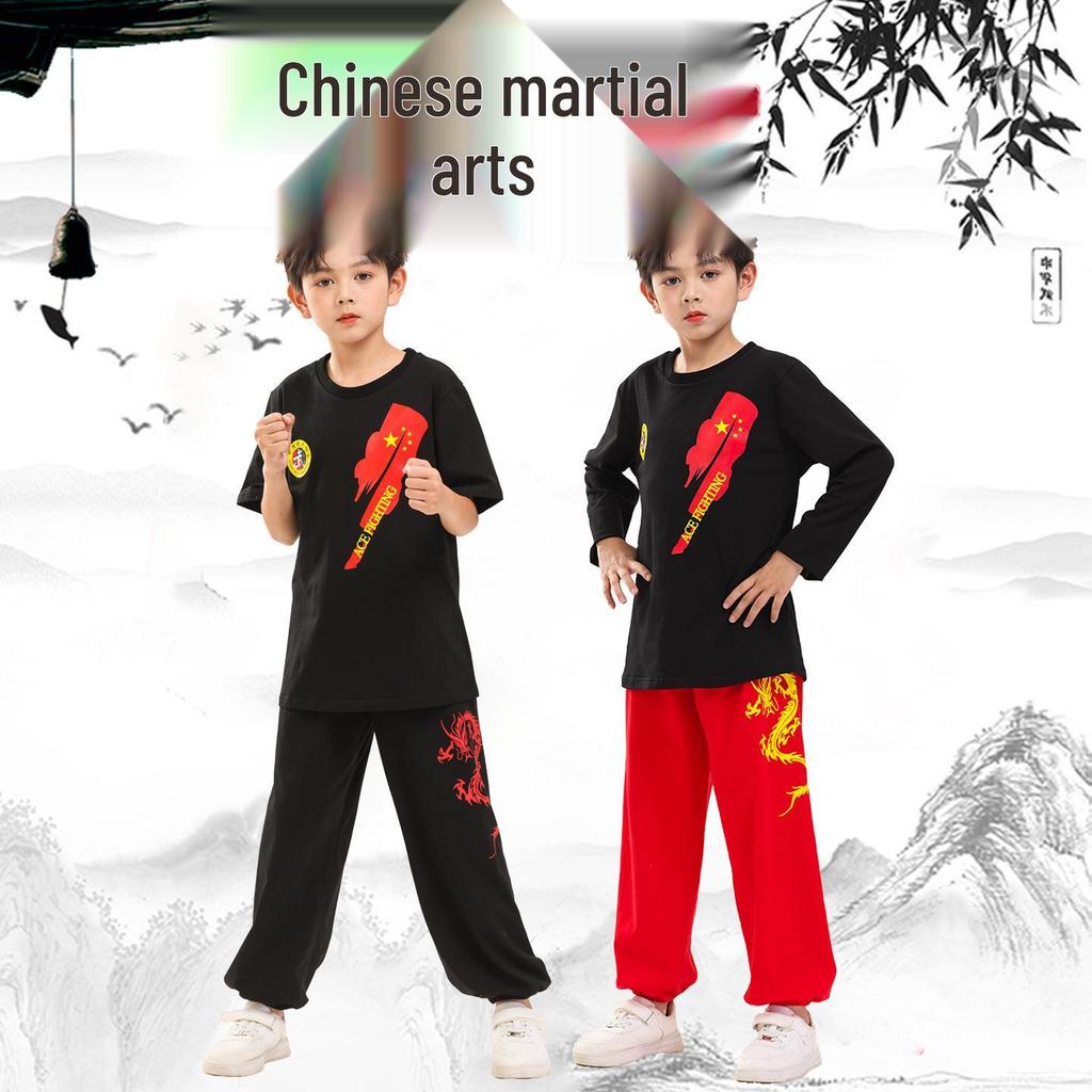 Kids' Professional Sanda & Muay Thai Training Set - Short Sleeve