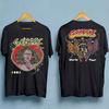 Genesis BAND rock weltweite Tour Doppelseitig Ärmel Schwarz Alle Größen Hemd Unisex T-Shirt