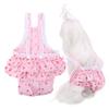 Polka Dot Dog Diaper Skirt Suspender Style Dog Suspender Panties Polka Dot Dog Skirt  Home Wear