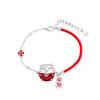 Original Lucky Nafu Chenlong Red Rope Bracelet Female Guochao Chinese Style Retro Naturalistic Hand Rope Female