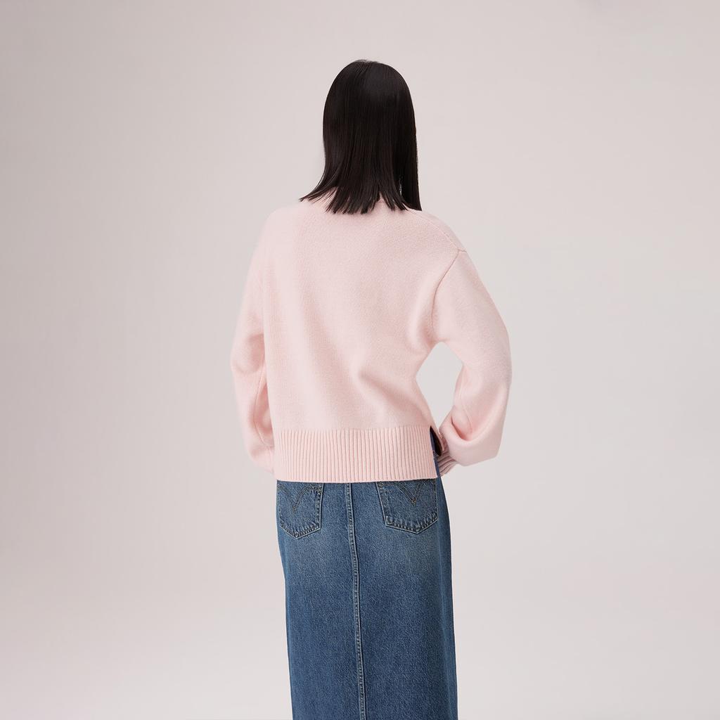 Levis Year Of The Horse Limited Edition Relaxed Comfortable Vintage Artistic Knit Sweater Women sweater 006Q5-0000