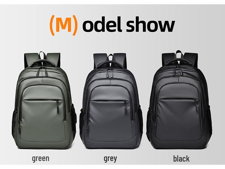 Men's High-End Waterproof Laptop Backpack - Cross-Border Fashion & Travel Schoolbag