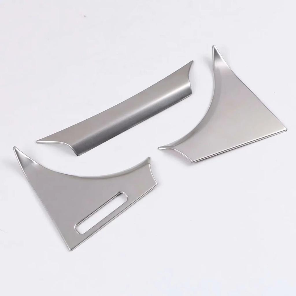 3 buc. Husă Decorativă pentru Bordul Mașinii pentru Toyota Camry 2018 a 8-a Material Oțel Inoxidabil Accesorii de Styling