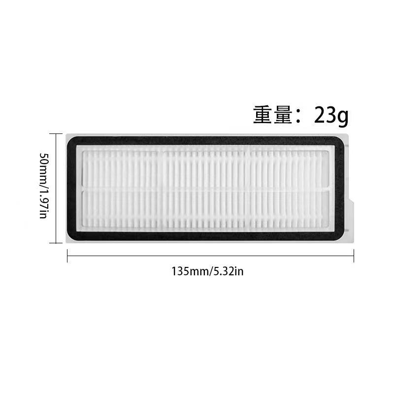 Fit for Roborock Qrevo Pro/ Qrevo MaxV/ Qrevo S Robot Vacuum Accessories Mop Hepa Filter Main Side Brush Parts Replacement
