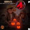 Set of 12 Glowing Pumpkin Ghost Squeeze Toys for Stress Cute Silicone Halloween Party Halloween Cased LED Toys, Halloween, Relief, Prizes, Figurines,