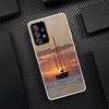 Sailing Boat Phone Case For Samsung Galaxy A55 A54 A52 A53 A15 A14 A12 A13 A25 A24 A22 A23 A35 A34 A32 A33 A04S A02S A03S Call P
