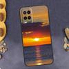 Summer Beach Sunset On Sea Phone Case For Oppo A78 A38 A58 A74 A15 A80 A60 A40 A94 A54 A98 A18 A16 A76 A96 A17 A77 A57S