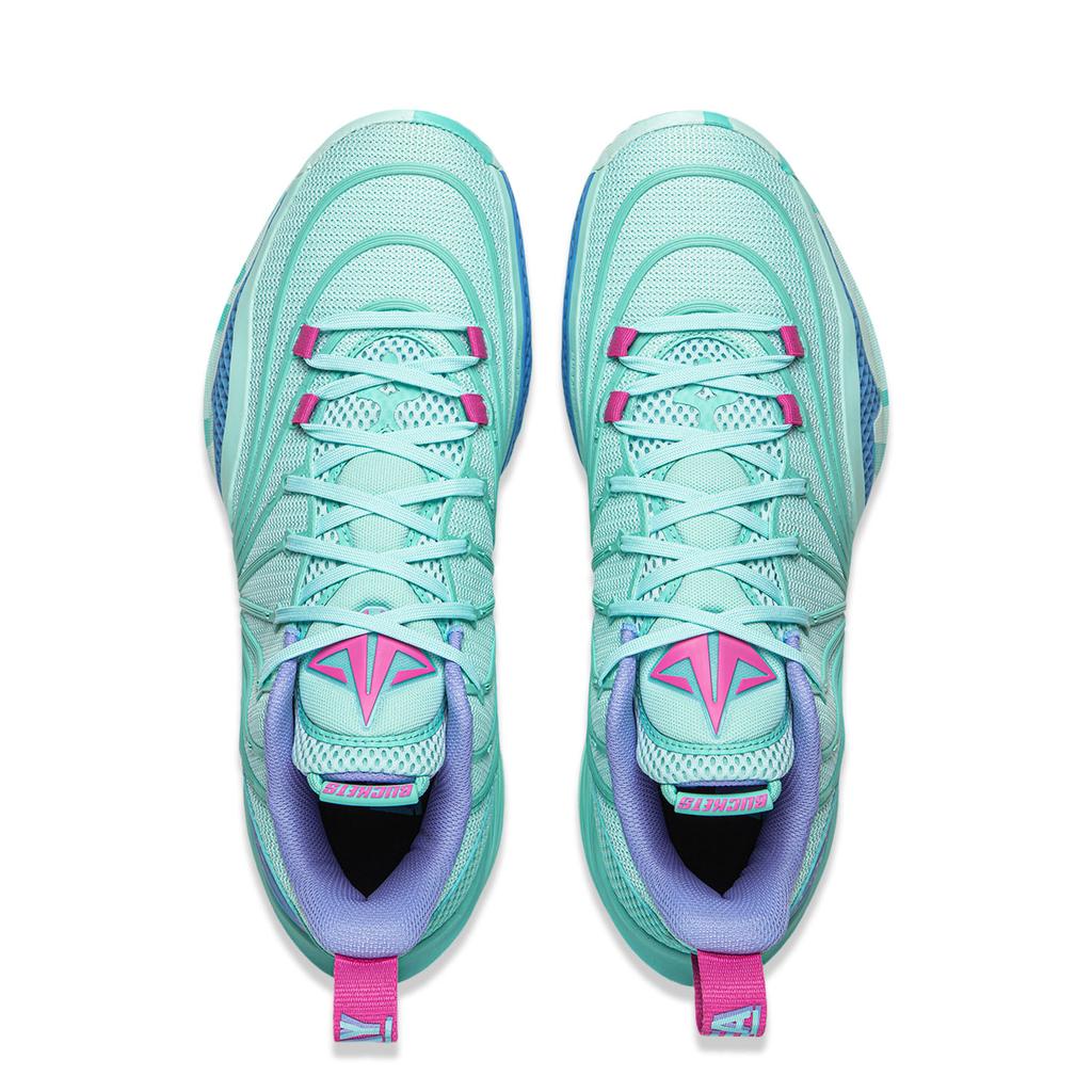 Li Ning JB BUCKETS2 Basketball Shoes Men's Low Top Turquoise ABAW041-9