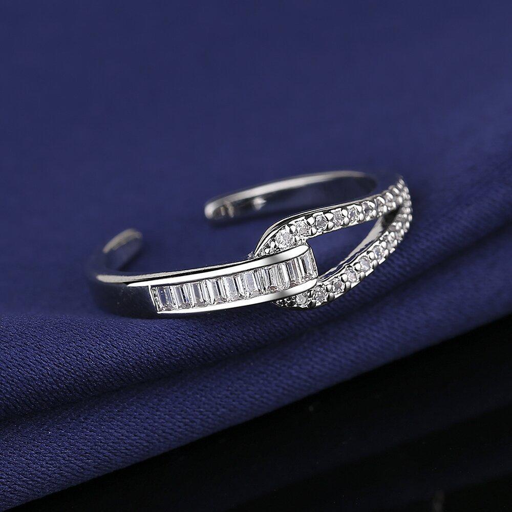 Hot selling in Japan and South Korea, light luxury, simple and adjustable ring design for women