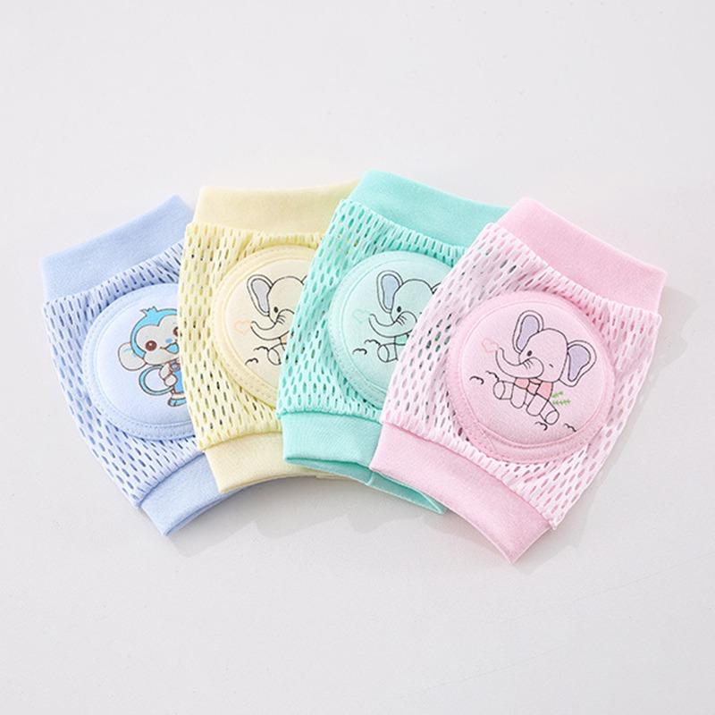 Ginocchiere per bambini Ginocchiere per bambini Protezione per ginocchia in rete traspirante per bambini Ginocchiere per camminare a gattonare per neonati Bambini piccoli