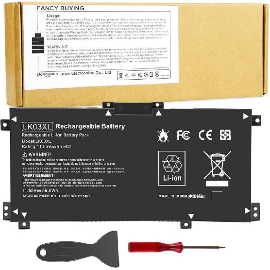 WDX0R 42Wh Laptop Battery Replacement for Dell Inspiron 13 15 5000 7000 Series 5567 7573 5570 7579 7378 5565 5379 5378 Latitude 3490 3590 3340 3400