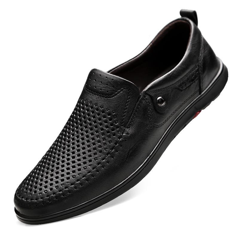 Men s Spring Low-Top Leather Shoes: Casual & Formal 39