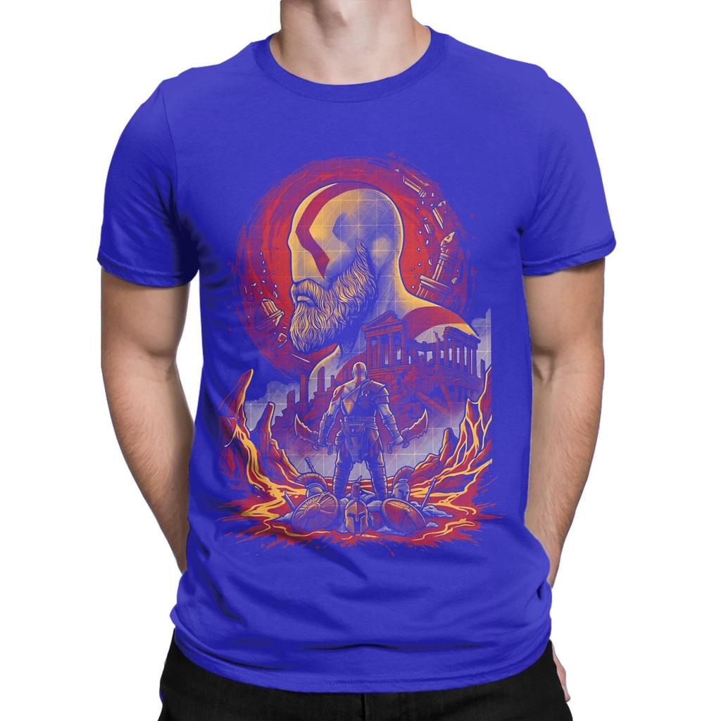 God Slayer Classic Graphic 100 Cotton Tshirt God Of War Tees Tops For Unisex