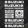 Stickers Logo Motorcycle Tank Helmet Emblem Decals Set