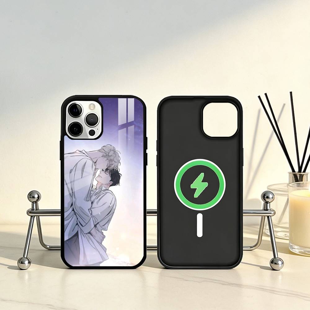 BL Manhwa R-roses And Champagne Phone Case For iPhone17,16,15,14,13,12,11 Plus,Pro Max Magnetic For Magsafe Wireless Charging