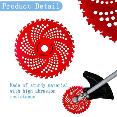 36 Teeth Carbide Tipped Blades Manganese Steel Brush Cutter Trimmer Blades For Weed Brush Cutter Trimmer Lawn Care Farmer Tools