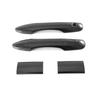 Abs Carbon Fiber Chrome Door Handle Molding Trim Cover For Toyota Hiace 2019-2025 H300 Series