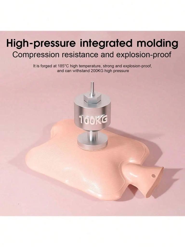 Hot Water Bottle with Plush Cover for Pain Relief, Neck and Shoulder, Foot Warmth, Menstrual Cramps Relief, Hot and Cold Therapy