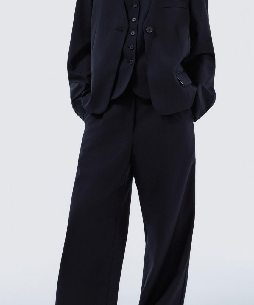 Mausolleum Lydia Suit Wide Pants - Navy