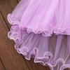 Summer Baby Girls Waist Flower Princess Dress Infant Short Dresses