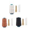 Thick Line Sewing Thread Needle Set Metal Handle Sewing Kit  Leather Sewing