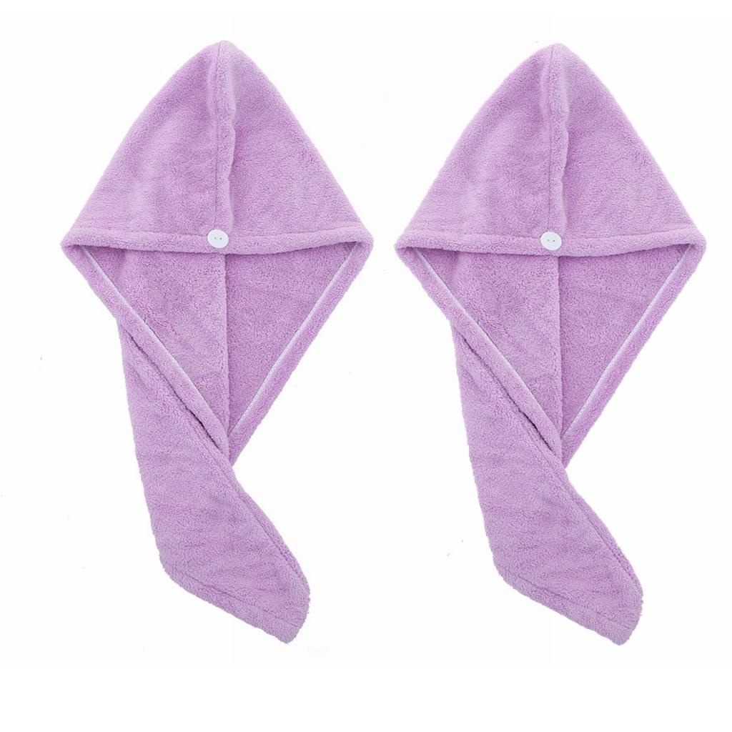 Drying Hair Towel Dry Hair Cap Microfiber Hair Drying Wrap Strong Water Absorbent Triangle Shower Hat Wiping Hair Towel Tool