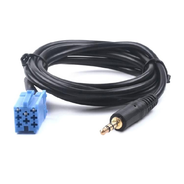 Female/Male AUX in Input Cable for B5 MP3 Player Accesssory Easy Installation