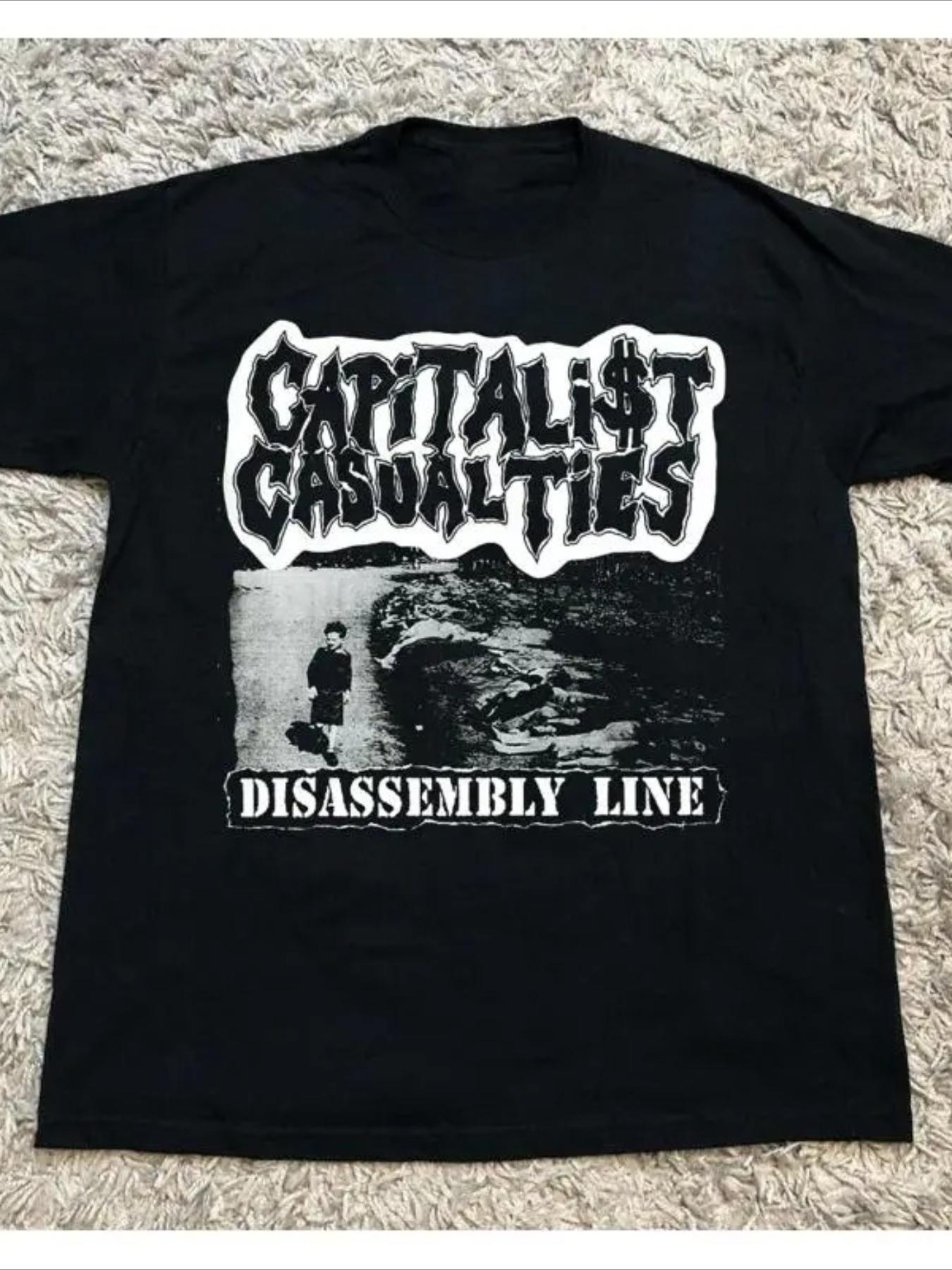 Capitalist Casualties Äì Disassembly Line Black T-Shirt M