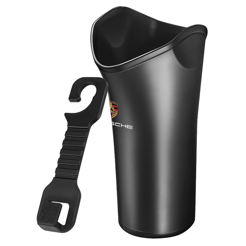 Förvaringslåda för bil Paraply Skräp Organiserare Hink För Porsche 911 918 928 944 968 Boxster Carrera-GT Cayenne Macan Panamera