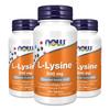 Now Foods L-Lysine 500mg Tablets 100 Tablets 3 Pcs