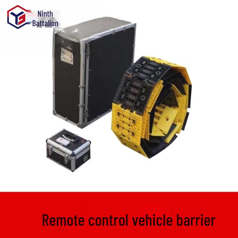 

Remote Control Vehicle Road Blocker