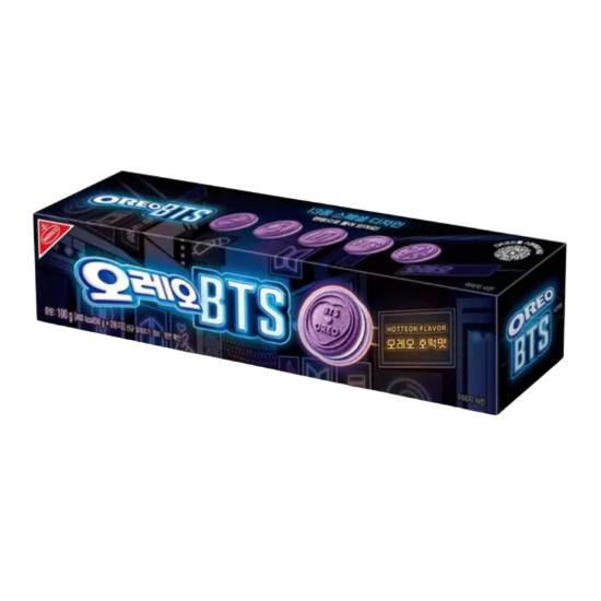 2026 BTS × OREO Hotteok Flavor 100g Korean Limited Edition Cookie Snack | K-POP Collaboration
