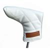 Diamond-Pattern Blade Putter Headcover, White