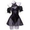 [Milky Time] NieR:Automata 2B Cosplay Swimsuit with Puff Sleeves