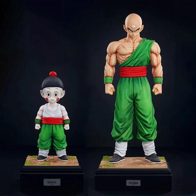 Anime Dragon Ball Tien Shinhan Figur Tien Shinhan Figur PVC Chiaotzu Actionfiguren Sammlung Modell Spielzeug Für Kinder Geschenke
