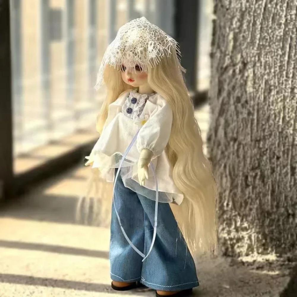 Móda Roztomilý Ležérní 30cm Oblečení pro panenky Šaty Oblečení na převlékání 1/6 BJD Panenka Oblečení Set Dívčí Hračka Dárek Doplňky pro panenky