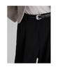 8SECONDS January Daily Wide Slacks Black
