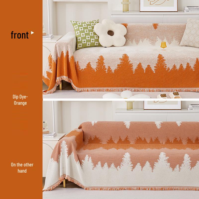 Premium Universal Anti-Scratch Gradient Sofa Cover for All Seasons