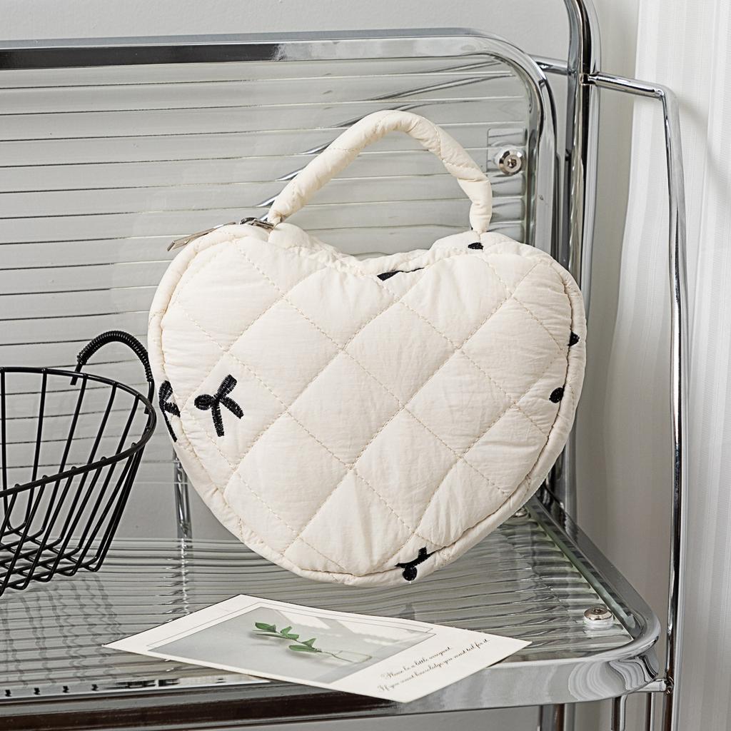 Fashion Plaid Bow Women Makeup Bag Cute Tote Portable Female Cosmetic Storage Handbag Travel Organizer Zipper Toiletry Bag